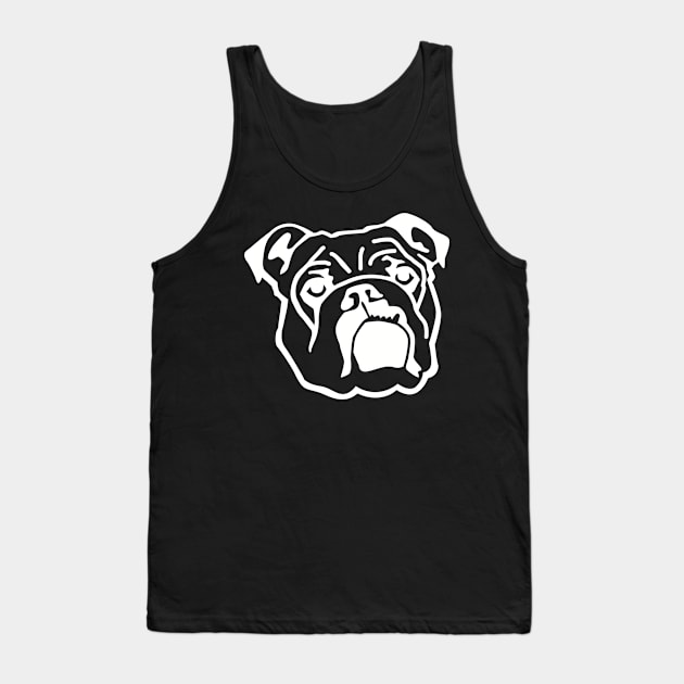 Bulldog Tank Top by Designzz